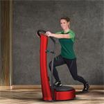 VibroGym inSPORTline Lotus - strieborná