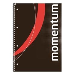 VICTORIA Blok na psaní "Momentum", čtverečkovaný, drátěná kroužková vazba, A4, 90 listů