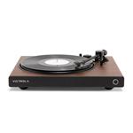 Victrola VPT-1520-WLN-INT Wave gramofon hnědý