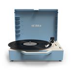 Victrola VSC-725SB Re-Spin gramofón v kufríku, modrý