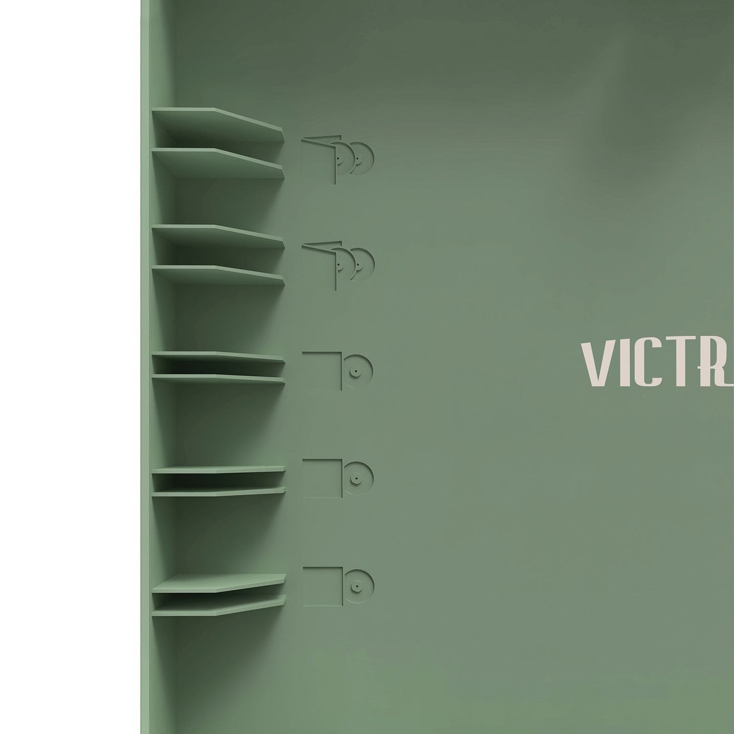 Victrola VSC-725SB Re-Spin zelený