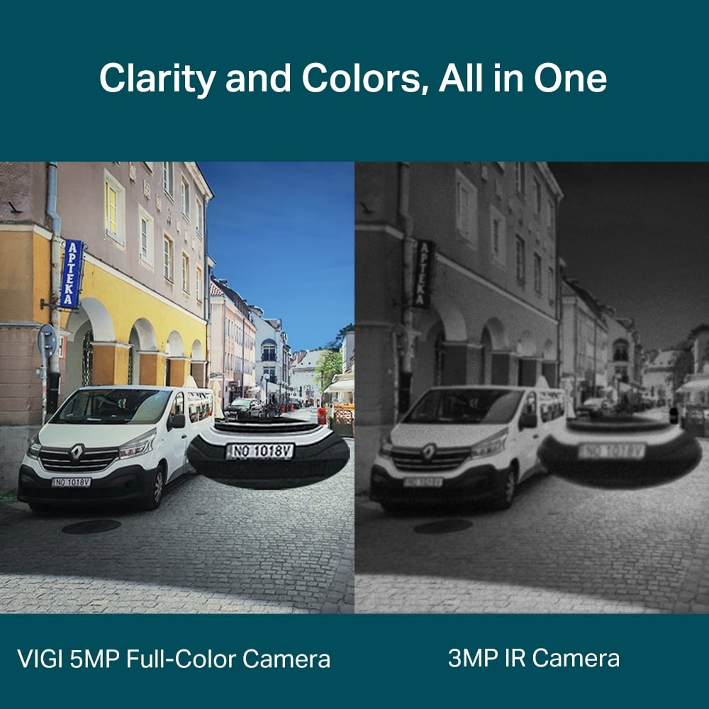 VIGI C350(2,8 mm) 5MP Full-Color Bullet Net.cam.