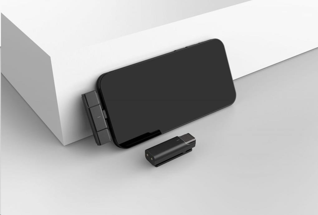 Viking bezdrátový mikrofon s klipem M301, konektor USB-C