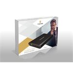 Viking notebooková power banka Smartech II Quick Charge 3.0 40000mAh, šedá