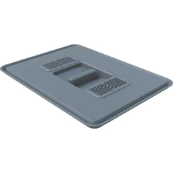 Víko pro velké plastové koše Elletipi s filtrem proti zápachu BIG, 21,5 x 29 cm