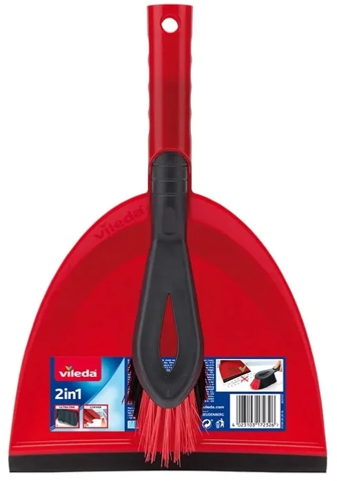 Vileda 141742 Lopatka se smetáčkem 2v1
