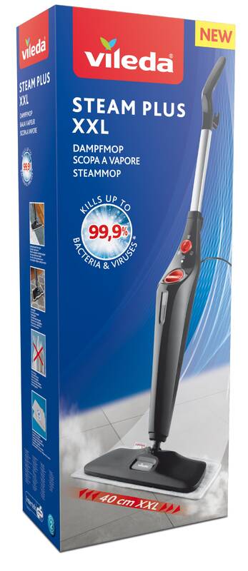 Vileda 168935 Parní mop Steam Plus XXL 3.0