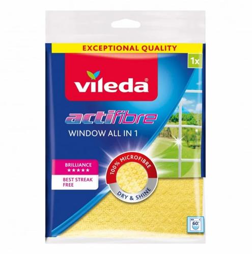 Vileda 171800 Čisticí hadřík na okna Actifibre, 1 ks