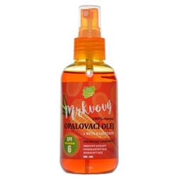 Vivaco 100% Prírodné opaľovací olej s mrkvovým extraktom SPF 6 190102