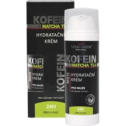 Vivapharm Kofein a Matcha Tea hydratační krém pro muže 50ml