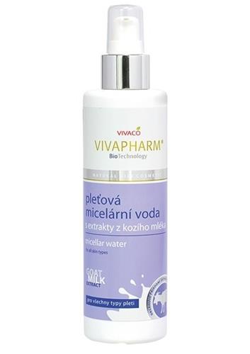 Vivapharm Pleťová micelární voda s extrakty z kozího mléka 200ml