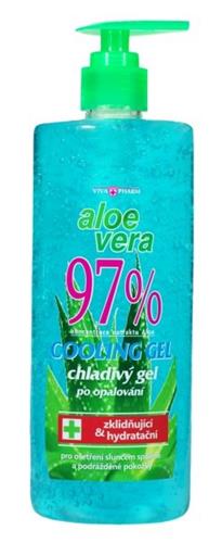 Vivapharm upokojujúci gél s Aloe vera 97%, 500 ml