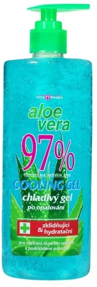 Vivapharm upokojujúci gél s Aloe vera 97%, 500 ml
