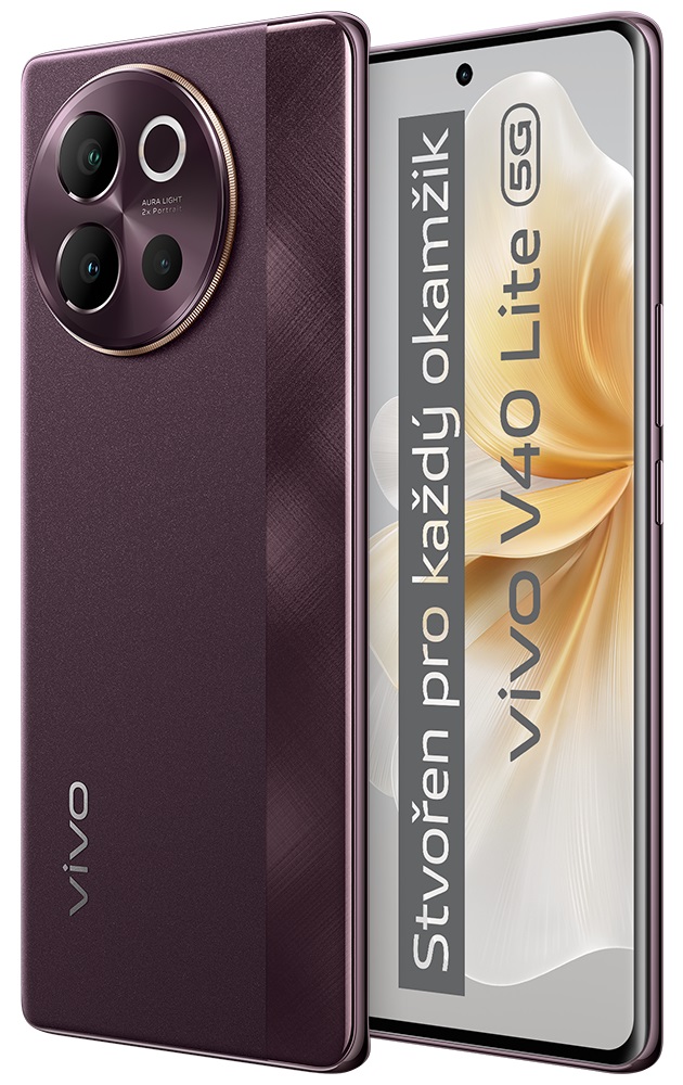 VIVO V40 Lite 5G 8GB/256GB, hnědá