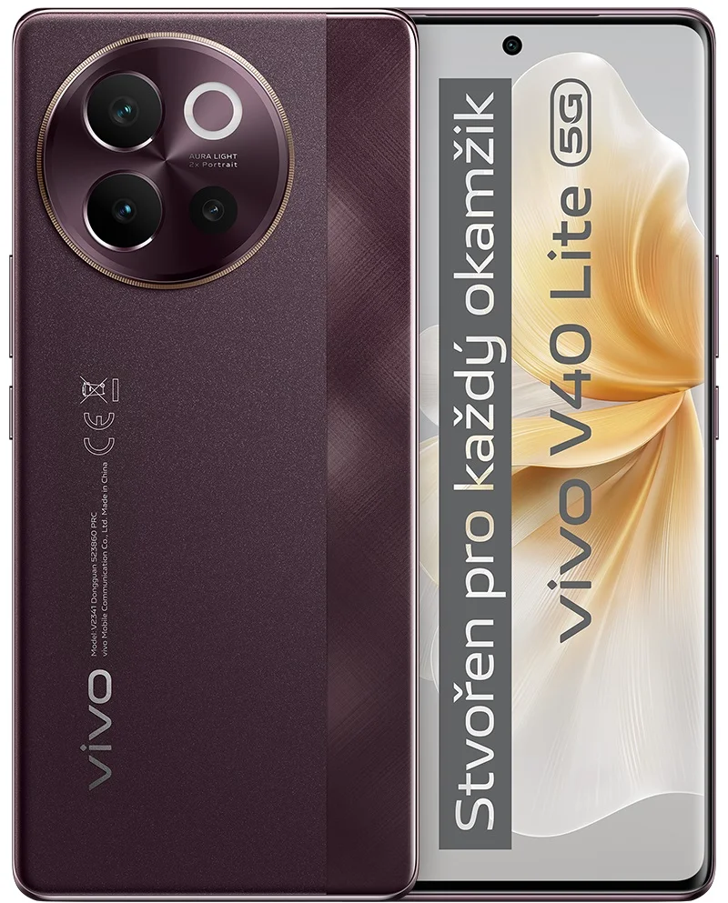 VIVO V40 Lite 5G 8GB/256GB, hnědá