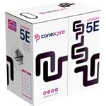 Vonkajší kábel Conexpro UTP, CAT5e, PE, 24 AWG, 305 m, čierny