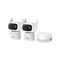 Vonkajšia kamera Anker eufy C31 (sada 2 ks + jednotka HomeBase Mini), 2K, biela