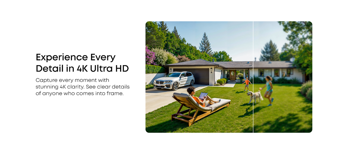 Vonkajšia kamera so solárnym nabíjaním Anker eufy E42 (sada 4 + jednotka Homebase 3) 4K biela