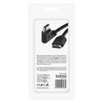 Vysokorýchlostný kábel HDMI 2.0 A vidlica - A vidlica 90° 3 m