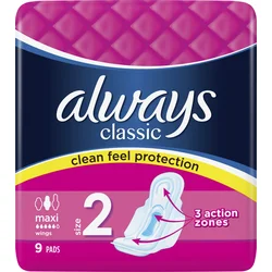Vždy Classic maxi vložky 9 ks
