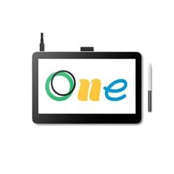 Wacom One 13 touch pen display (DTH134W0B)