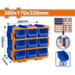 Wadfow Modulárna skladová veža 380x155x320mm