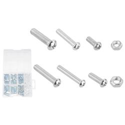 Wadfow Threaded screw set 164 pcs