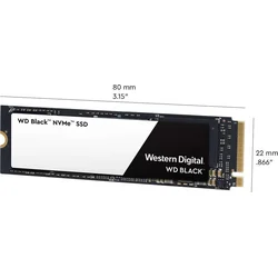 WD BLACK SSD WDS250G2X0C 250GB NVMe M.2 PCIe Gen3