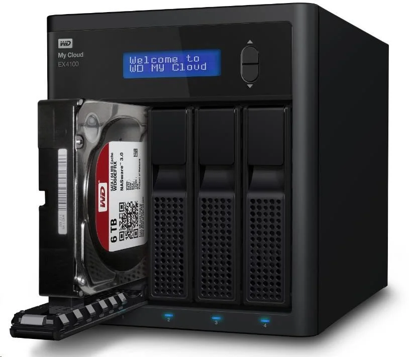 WD My Cloud EX 4100 32TB (4x8TB)
