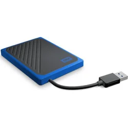 WD My Passport GO 1TB Ext., USB3.0, modrý
