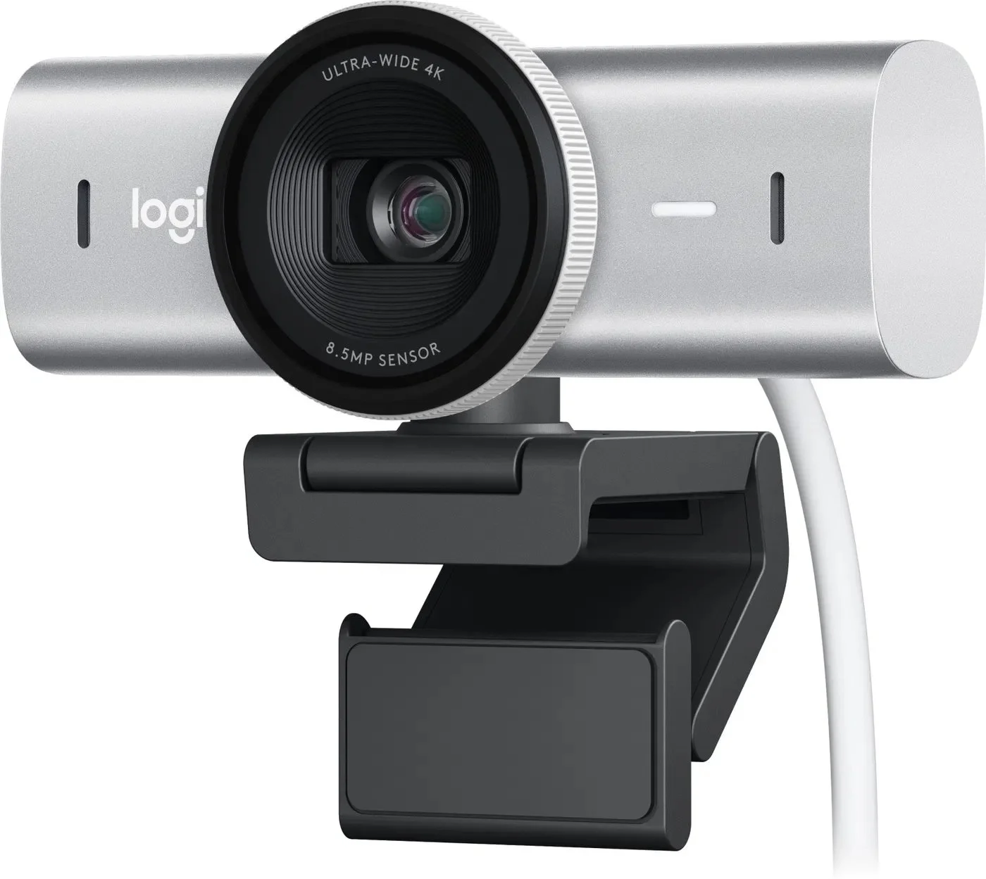 Webová kamera Logitech MX Brio 4K Ultra HD, bledosivá