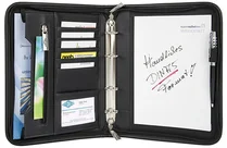WEDO Spisovka, kombinace kůže/tkanina, A5, zip 585101 - Digitální foto - příslušenství