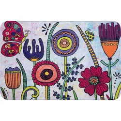 Wenko Kúpeľňová predložka Flora Rollin Art, 45 x 70 cm