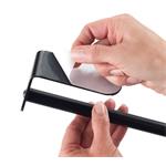 Wenko Nástenný držiak na papierové utierky Nio, čierny