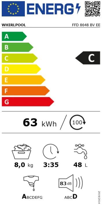 Whirlpool FFD 8648 BV EE