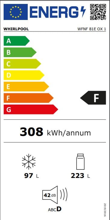 Whirlpool WFNF 81E OX 1