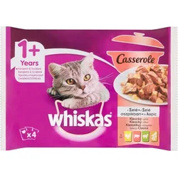 Whiskas kapsička Casserole klasický výběr v želé 4pack 4x 85g