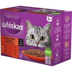 Whiskas Klasický výběr ve šťávě 12x85g kapsička pro kočky