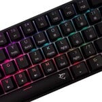 White Shark SHINOBI 2, čierna (US + červené prepínače)