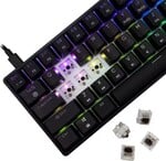 White Shark SHINOBI 2, čierna (US + hnedé prepínače)