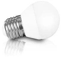 Whitenergy LED E27 B45 5W SMD2835 teplá bílá