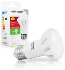 Whitenergy LED E27 R63 8W SMD2835 teplá bílá