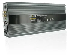 Whitenergy měnič napětí DC/AC 12V / 230V, 2000W, 2 zásuvky