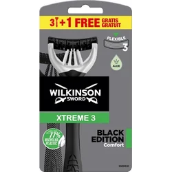 Wilkinson Sword Xtreme3 Black Edition Comfort 3+1 ks