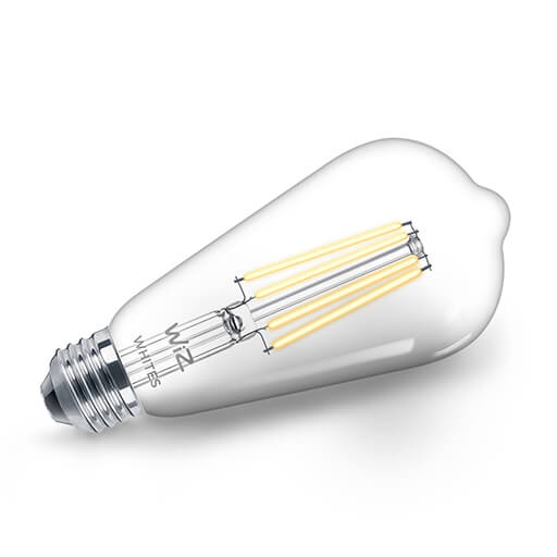 WiZ Wifi chytrá žárovka filament ST64 E27 WZE21016411-A