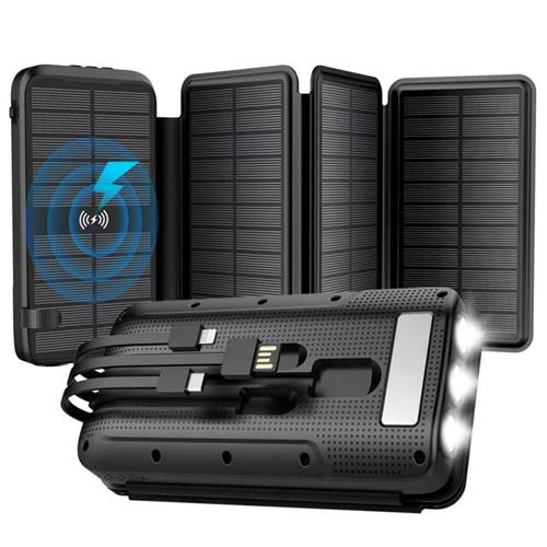 Wodasport® SOLARWINGS OUTDOOR ADVENTURE™ T16P4, 16000 MAH, 4 X SOLÁRNY PANEL 1.2AH