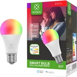 WOOX Smart WiFi LED Bulb E27 RGB+CCT R9074 - Vybavení domu