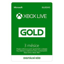 Xbox Live Gold - zlaté členství 3 měsíce ESD (EU)