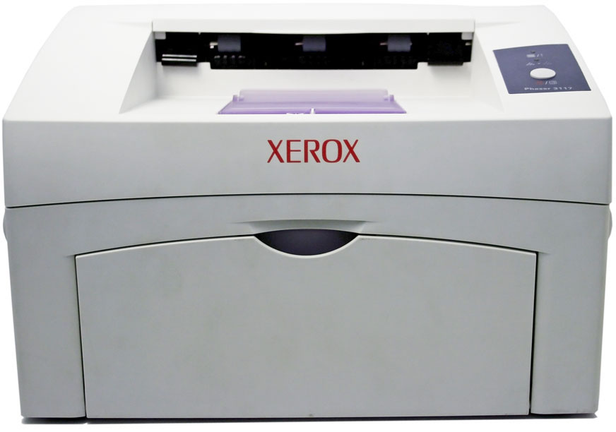 Принтер xerox phaser 3117 горит красная лампочка что делать