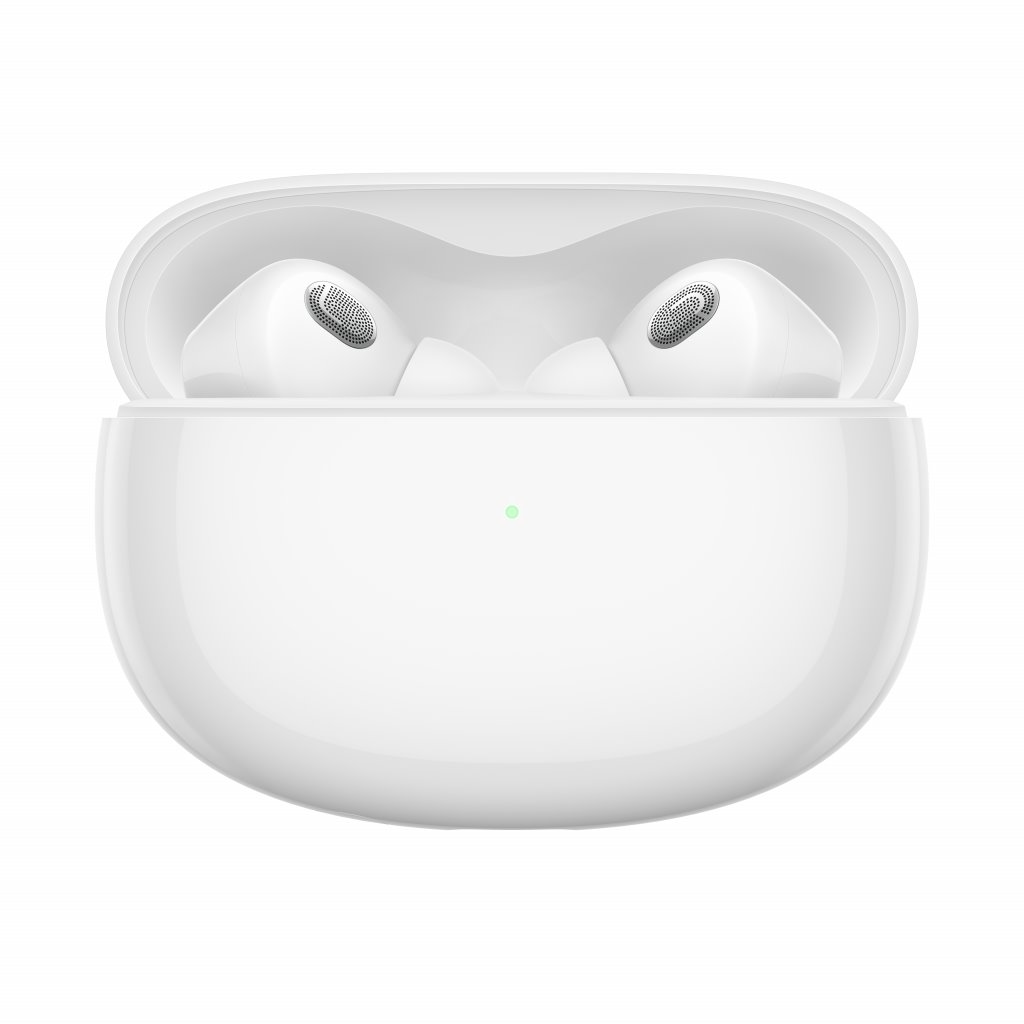 Xiaomi Buds 3T Pro, lesklá biela